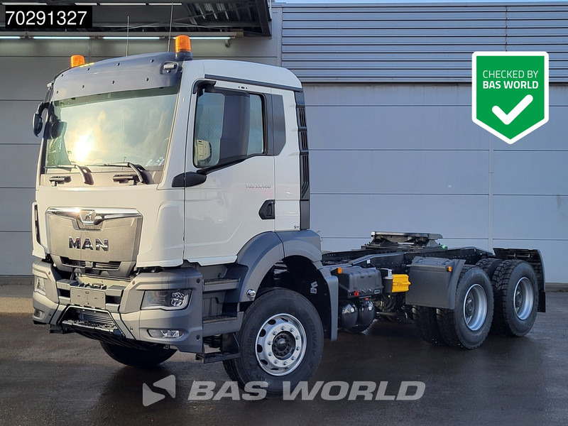 MAN TGS 33.400 6X4 NEW! Full-Steel Big-Axle Drumbrakes LED Euro 2 - יחידת טרקטור: תמונה 1 MAN TGS 33.400 6X4 NEW! Full-Steel Big-Axle Drumbrakes LED Euro 2 - יחידת טרקטור: תמונה 1