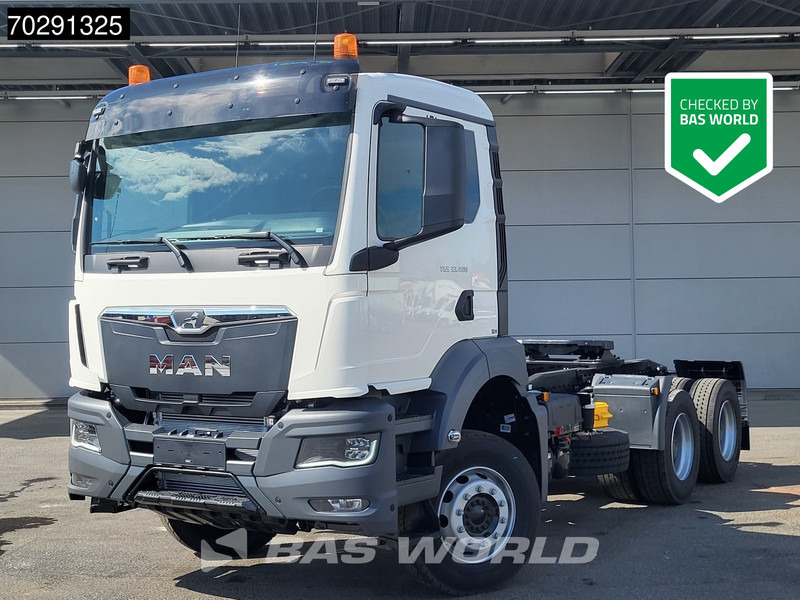 MAN TGS 33.400 6X4 NEW! Full-Steel Big-Axle Drumbrakes LED Euro 2 - יחידת טרקטור: תמונה 1 MAN TGS 33.400 6X4 NEW! Full-Steel Big-Axle Drumbrakes LED Euro 2 - יחידת טרקטור: תמונה 1