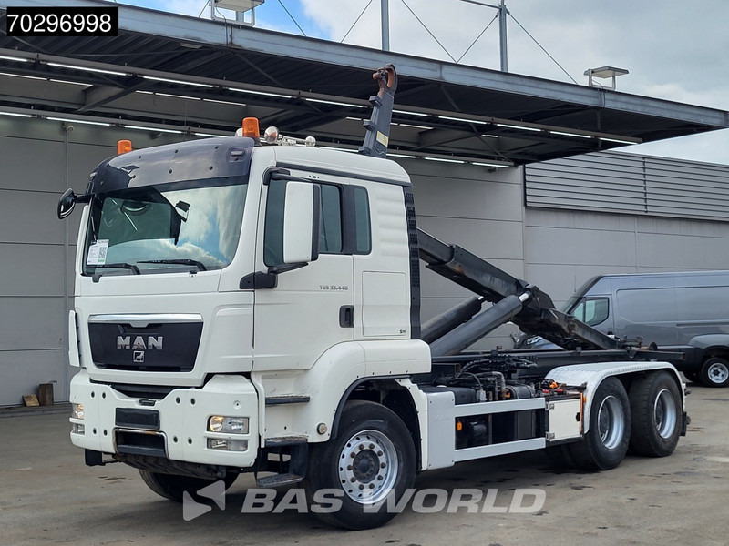 משאית הרמת וו MAN TGS 33.440 6X4 25Ton AJK NHS25-5930 hooklift with 5th wheel Wechselsystem Manual Big-Axle Euro 5: תמונה 8