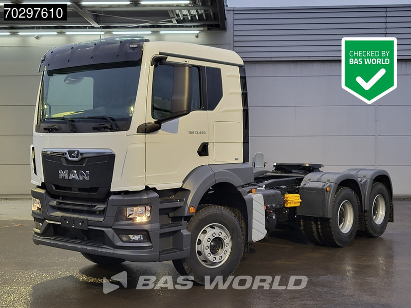MAN TGS 33.440 6X4 NEW! TN Manual Full-Steel Big-Axle Drumbrakes Euro 2 - יחידת טרקטור: תמונה 1 MAN TGS 33.440 6X4 NEW! TN Manual Full-Steel Big-Axle Drumbrakes Euro 2 - יחידת טרקטור: תמונה 1