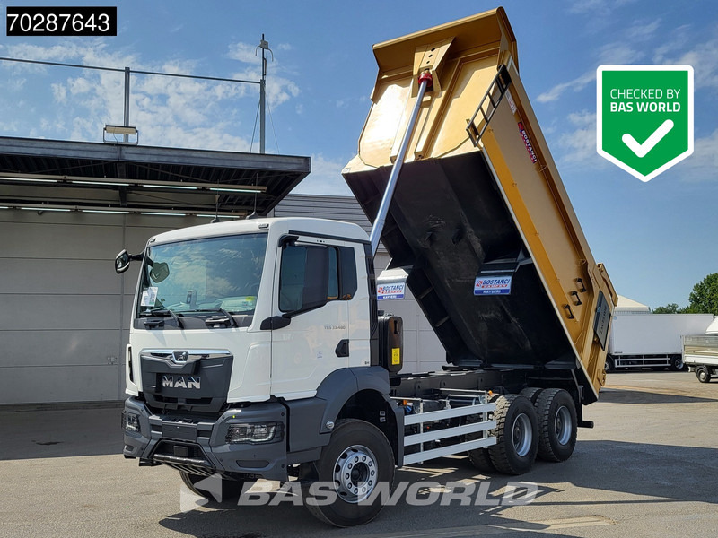 MAN TGS 33.480 6X4 NEW! 20m3 Tipper Steelsuspension Big-Axle Automatic Euro 6 - מזהיר: תמונה 1 MAN TGS 33.480 6X4 NEW! 20m3 Tipper Steelsuspension Big-Axle Automatic Euro 6 - מזהיר: תמונה 1
