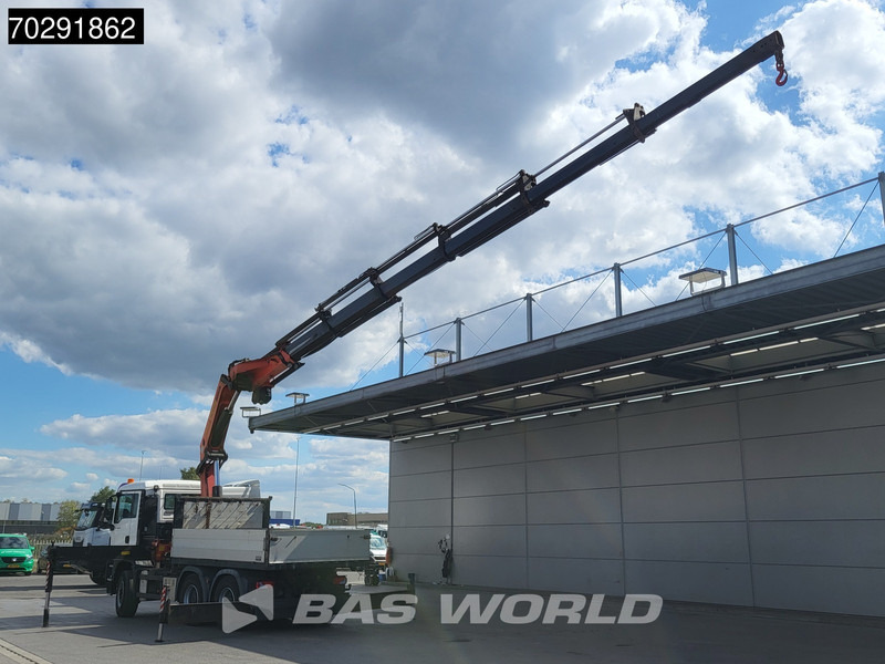 MAN TGS 33.480 6X4 Palfinger PK42505 Crane Fifth wheel Retarder Big-Axle Manual Euro 5 - משאית צד נופל/ שטוחה, משאית מנוף: תמונה 2 MAN TGS 33.480 6X4 Palfinger PK42505 Crane Fifth wheel Retarder Big-Axle Manual Euro 5 - משאית צד נופל/ שטוחה, משאית מנוף: תמונה 2