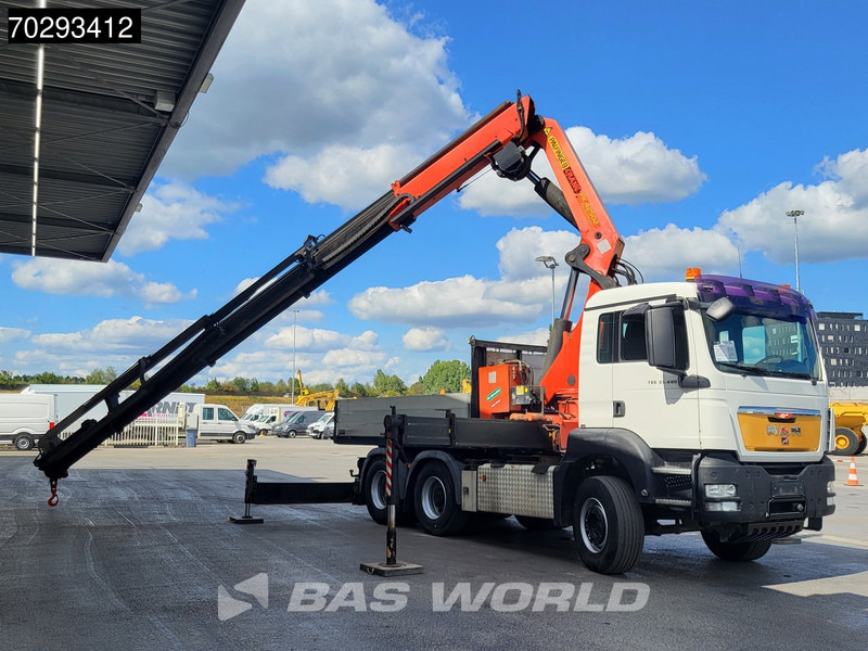 יחידת טרקטור MAN TGS 33.480 6X4 Tractorhead with Palfinger PK42505 Crane Kran Retarder Big-Axle Manual Euro 5: תמונה 10
