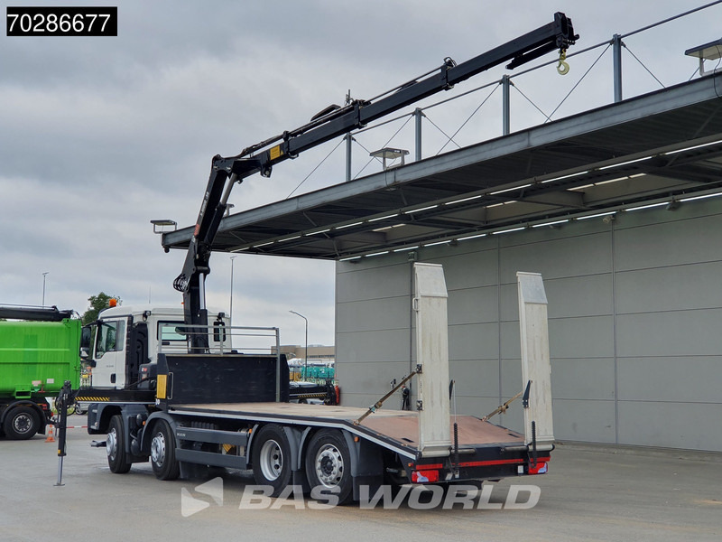MAN TGS 35.360 8X2 HIAB X-Hiduo 158 BS-3 Crane Lift+lenkasche Machine transporter Euro 6 - משאית הובלה אוטומטית, משאית מנוף: תמונה 2 MAN TGS 35.360 8X2 HIAB X-Hiduo 158 BS-3 Crane Lift+lenkasche Machine transporter Euro 6 - משאית הובלה אוטומטית, משאית מנוף: תמונה 2