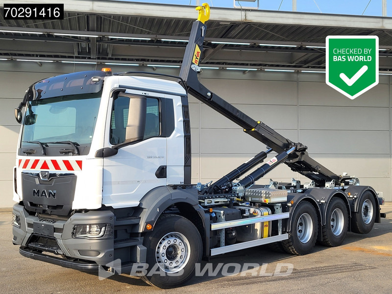 MAN TGS 35.470 8X4 NEW! HYVA 26-62 SKZ hooklift Lift+steering Axle Automatic Euro 6 - משאית הרמת וו: תמונה 1 MAN TGS 35.470 8X4 NEW! HYVA 26-62 SKZ hooklift Lift+steering Axle Automatic Euro 6 - משאית הרמת וו: תמונה 1