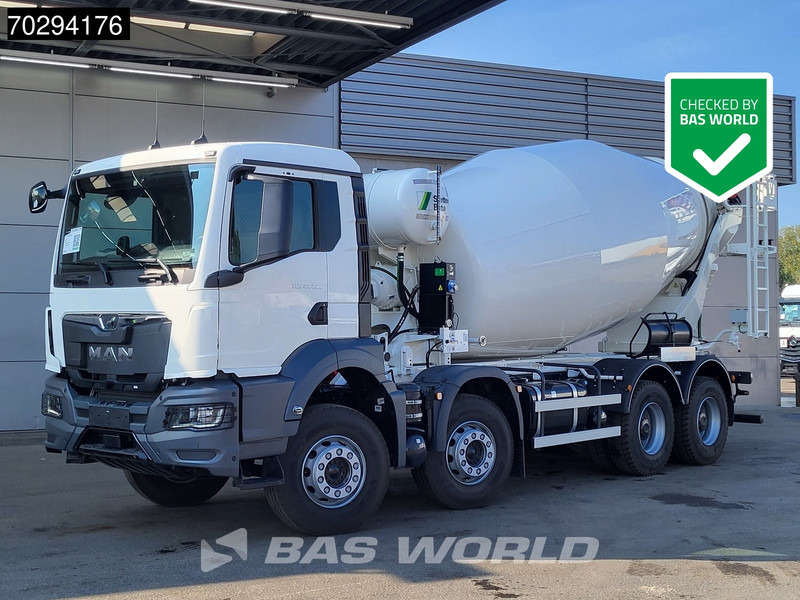 MAN TGS 41.440 8X4 NEW! 12m3 Stetter Mixer Big-Axle Steelsuspension Automatic Euro 6 - משאית מערבלת בטון: תמונה 1 MAN TGS 41.440 8X4 NEW! 12m3 Stetter Mixer Big-Axle Steelsuspension Automatic Euro 6 - משאית מערבלת בטון: תמונה 1