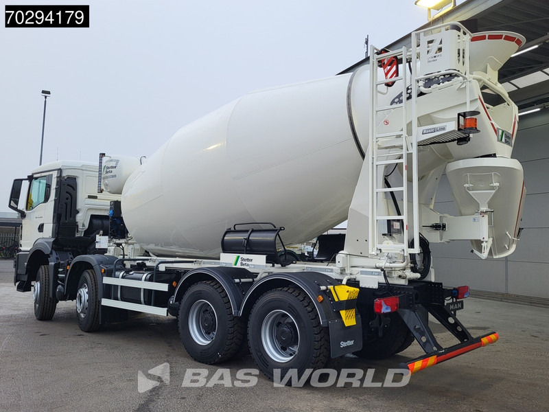 MAN TGS 41.440 8X4 NEW! 12m3 Stetter Mixer Big-Axle Steelsuspension Automatic Euro 6 - משאית מערבלת בטון: תמונה 2 MAN TGS 41.440 8X4 NEW! 12m3 Stetter Mixer Big-Axle Steelsuspension Automatic Euro 6 - משאית מערבלת בטון: תמונה 2
