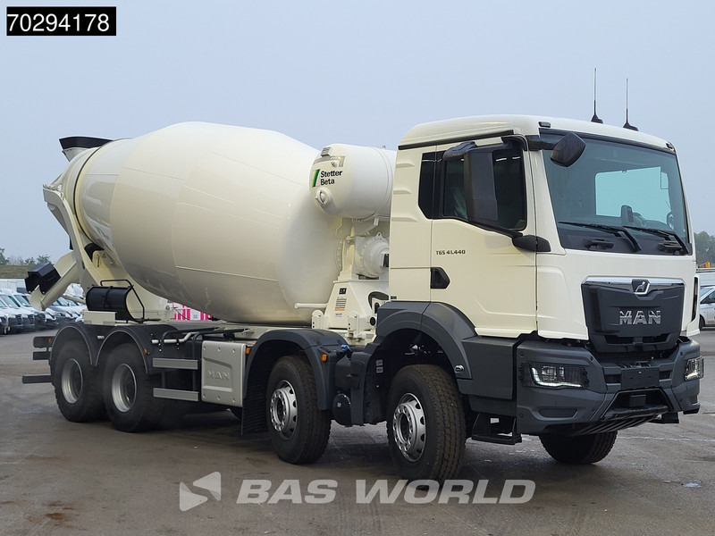 MAN TGS 41.440 8X4 NEW! 12m3 Stetter concrete mixer Big-Axle Steelsuspension Euro 6 - משאית מערבלת בטון: תמונה 3 MAN TGS 41.440 8X4 NEW! 12m3 Stetter concrete mixer Big-Axle Steelsuspension Euro 6 - משאית מערבלת בטון: תמונה 3