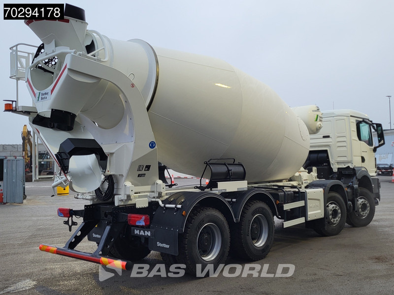 MAN TGS 41.440 8X4 NEW! 12m3 Stetter concrete mixer Big-Axle Steelsuspension Euro 6 - משאית מערבלת בטון: תמונה 5 MAN TGS 41.440 8X4 NEW! 12m3 Stetter concrete mixer Big-Axle Steelsuspension Euro 6 - משאית מערבלת בטון: תמונה 5
