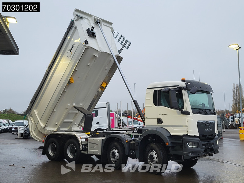 MAN TGS 41.440 8X4 NEW! 20m3 KH Kipper Steelsuspension Big-Axle Automatic Euro 6 - מזהיר: תמונה 3 MAN TGS 41.440 8X4 NEW! 20m3 KH Kipper Steelsuspension Big-Axle Automatic Euro 6 - מזהיר: תמונה 3