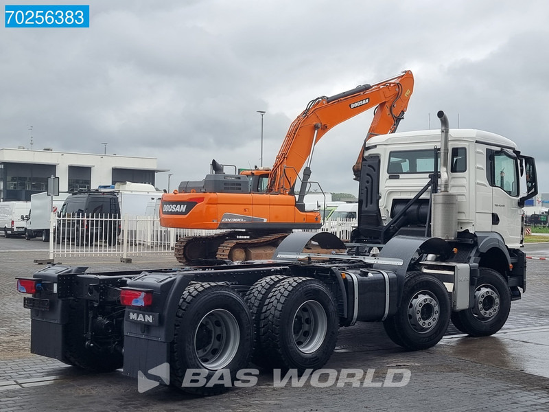 MAN TGS 41.440 8X4 NEW chassis Steelsuspension Automatic Euro 6 - משאית עם שלדת תא: תמונה 5 MAN TGS 41.440 8X4 NEW chassis Steelsuspension Automatic Euro 6 - משאית עם שלדת תא: תמונה 5