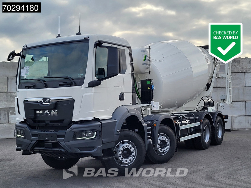 MAN TGS 41.440 8X4 New! 12m3 Schwing Mixer Big-Axle Steelsuspension Automatic Euro 6 - משאית מערבלת בטון: תמונה 1 MAN TGS 41.440 8X4 New! 12m3 Schwing Mixer Big-Axle Steelsuspension Automatic Euro 6 - משאית מערבלת בטון: תמונה 1