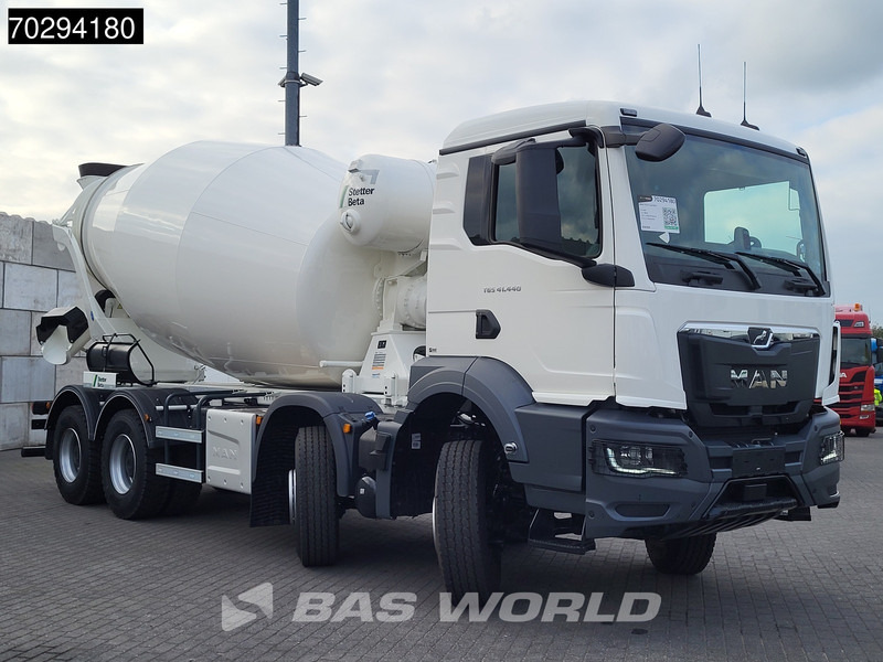 MAN TGS 41.440 8X4 New! 12m3 Schwing Mixer Big-Axle Steelsuspension Automatic Euro 6 - משאית מערבלת בטון: תמונה 3 MAN TGS 41.440 8X4 New! 12m3 Schwing Mixer Big-Axle Steelsuspension Automatic Euro 6 - משאית מערבלת בטון: תמונה 3