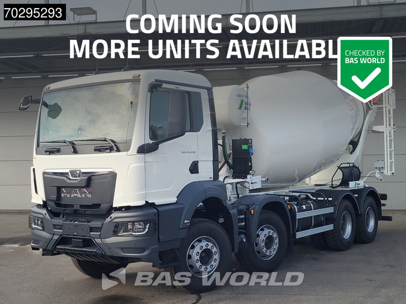 MAN TGS 41.440 8X4 New! 12m3 Stetter Steelsuspension Automatic Euro 6 - משאית מערבלת בטון: תמונה 1 MAN TGS 41.440 8X4 New! 12m3 Stetter Steelsuspension Automatic Euro 6 - משאית מערבלת בטון: תמונה 1