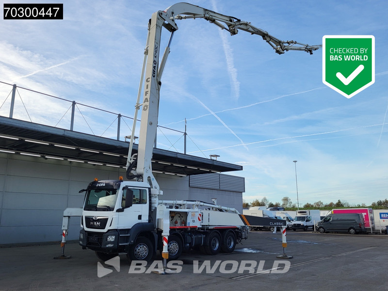 MAN TGS 41.460 8X4 CIFA K40C-PU1607 Pump 935hours! Big-Axle Steelsuspension Euro 6 - משאית משאבת בטון: תמונה 1 MAN TGS 41.460 8X4 CIFA K40C-PU1607 Pump 935hours! Big-Axle Steelsuspension Euro 6 - משאית משאבת בטון: תמונה 1