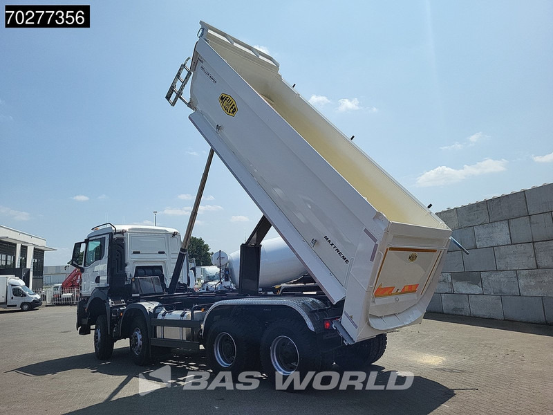 MAN TGS 41.480 8X6 NEW! 19m3 Meiller Tipper Big-Axle Steel suspension Automatic Euro 6 - מזהיר: תמונה 3 MAN TGS 41.480 8X6 NEW! 19m3 Meiller Tipper Big-Axle Steel suspension Automatic Euro 6 - מזהיר: תמונה 3