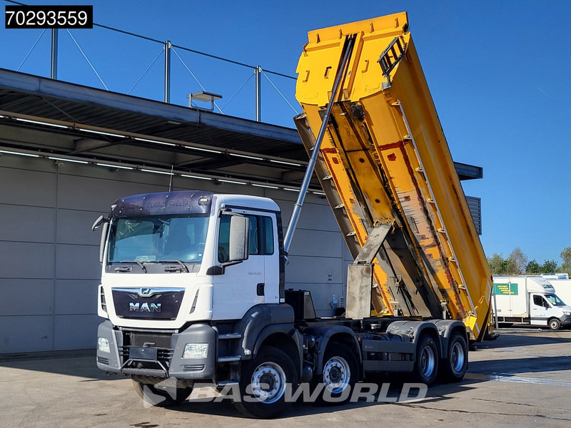 MAN TGS 41.510 8X4 19m3 Meiller tipper Steelsuspension Manual Big-Axle Euro 6 - מזהיר: תמונה 3 MAN TGS 41.510 8X4 19m3 Meiller tipper Steelsuspension Manual Big-Axle Euro 6 - מזהיר: תמונה 3