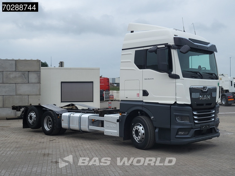 MAN TGX 26.470 6X2 BDF Retarder Lift Axle Standklima Automatic LED Euro 6 - מוביל מכולות/ משאית החלפת גוף: תמונה 3 MAN TGX 26.470 6X2 BDF Retarder Lift Axle Standklima Automatic LED Euro 6 - מוביל מכולות/ משאית החלפת גוף: תמונה 3
