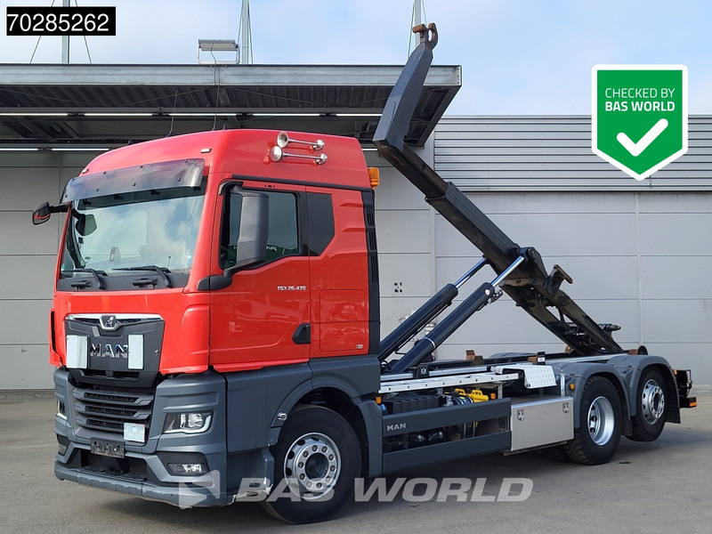 MAN TGX 26.470 TGX 6X2 VDL S-21-6200 ADR Retarder Lift+Lenkachse ACC Euro 6 - משאית הרמת וו: תמונה 1 MAN TGX 26.470 TGX 6X2 VDL S-21-6200 ADR Retarder Lift+Lenkachse ACC Euro 6 - משאית הרמת וו: תמונה 1