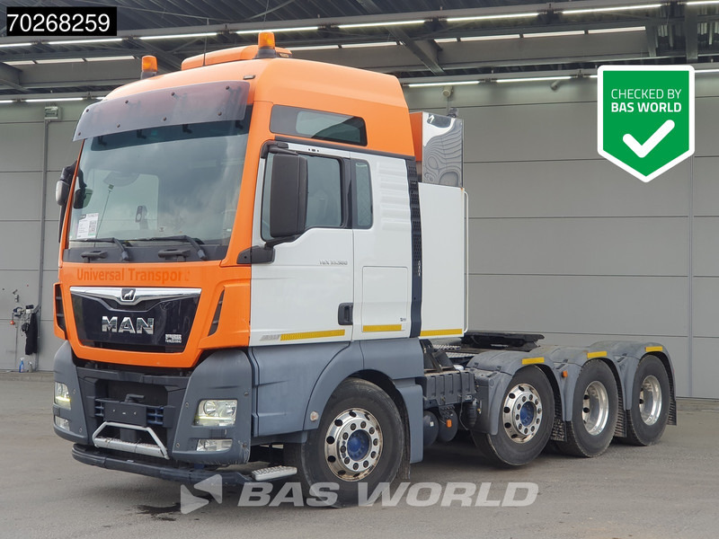 MAN TGX 41.580 8X4 160T Retarder XXL Lift+Lenkachse Standklima ACC Xenon - יחידת טרקטור: תמונה 1 MAN TGX 41.580 8X4 160T Retarder XXL Lift+Lenkachse Standklima ACC Xenon - יחידת טרקטור: תמונה 1