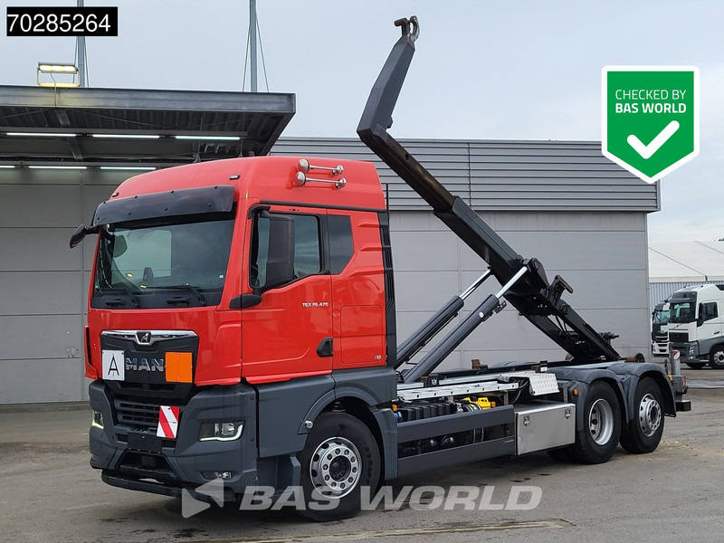MAN TGX26.470 TGX 6X2 21 Tonnes VDL hooklift ADR Retarder Lift+Lenkachse ACC Navi Euro 6 - משאית הרמת וו: תמונה 1 MAN TGX26.470 TGX 6X2 21 Tonnes VDL hooklift ADR Retarder Lift+Lenkachse ACC Navi Euro 6 - משאית הרמת וו: תמונה 1
