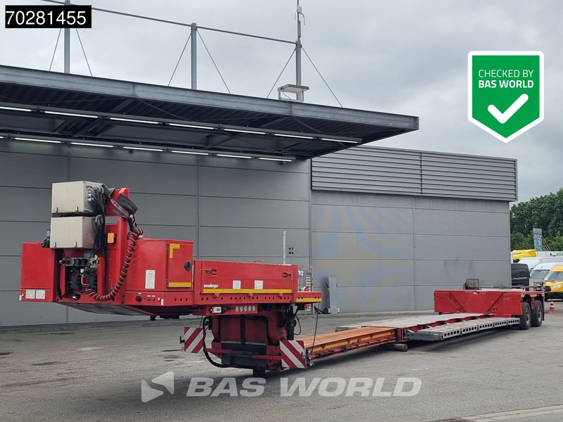 MEUSBURGER Type MPG-2 2 axles Extendable 2xLenkachse Gooseneck - סמיטריילר עם מטען נמוך: תמונה 1 MEUSBURGER Type MPG-2 2 axles Extendable 2xLenkachse Gooseneck - סמיטריילר עם מטען נמוך: תמונה 1