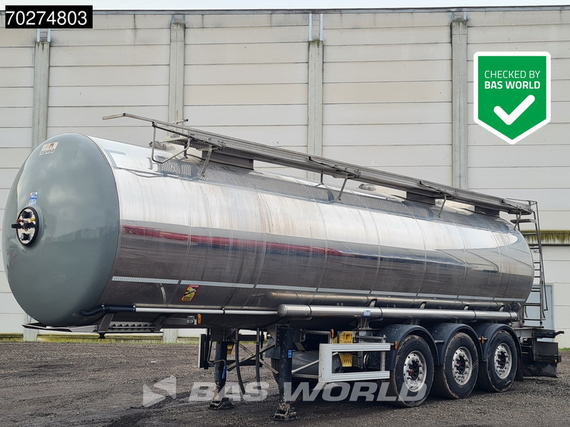Magyar SR A1 Food 2 comp Inox steel Liftachse - סמיטריילר מכל: תמונה 1 Magyar SR A1 Food 2 comp Inox steel Liftachse - סמיטריילר מכל: תמונה 1
