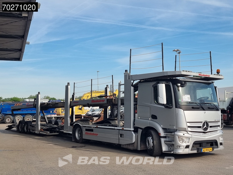 Mercedes-Benz Actros 1843 4X2 NL-Truck 8 Cars Hydraulic Winch Kässbohrer Car Transporter Euro 6 - משאית הובלה אוטומטית: תמונה 2 Mercedes-Benz Actros 1843 4X2 NL-Truck 8 Cars Hydraulic Winch Kässbohrer Car Transporter Euro 6 - משאית הובלה אוטומטית: תמונה 2