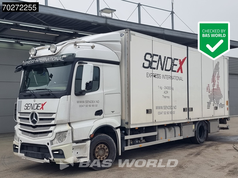 Mercedes-Benz Actros 2036 4X2 19.5tonner 2000kg Ladebordwand Xenon StreamSpace Euro 6 - משאית קירור: תמונה 1 Mercedes-Benz Actros 2036 4X2 19.5tonner 2000kg Ladebordwand Xenon StreamSpace Euro 6 - משאית קירור: תמונה 1
