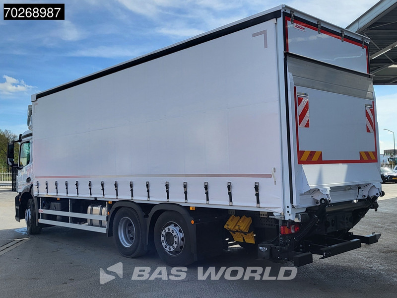 Mercedes-Benz Actros 2532 6X2 NEW 2000kg Ladebordwand Navi Lenkachse Euro 6 - משאית וילונות צד: תמונה 2 Mercedes-Benz Actros 2532 6X2 NEW 2000kg Ladebordwand Navi Lenkachse Euro 6 - משאית וילונות צד: תמונה 2