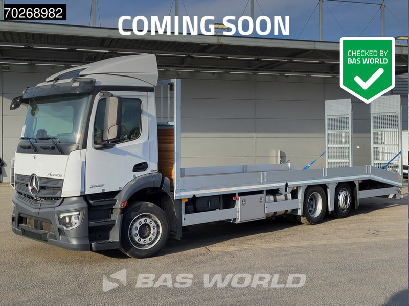 Mercedes-Benz Actros 2532 6X2 NEW! Machine tansporter Oprijwagen Lenkachse Navi Euro 6 - משאית הובלה אוטומטית: תמונה 1 Mercedes-Benz Actros 2532 6X2 NEW! Machine tansporter Oprijwagen Lenkachse Navi Euro 6 - משאית הובלה אוטומטית: תמונה 1