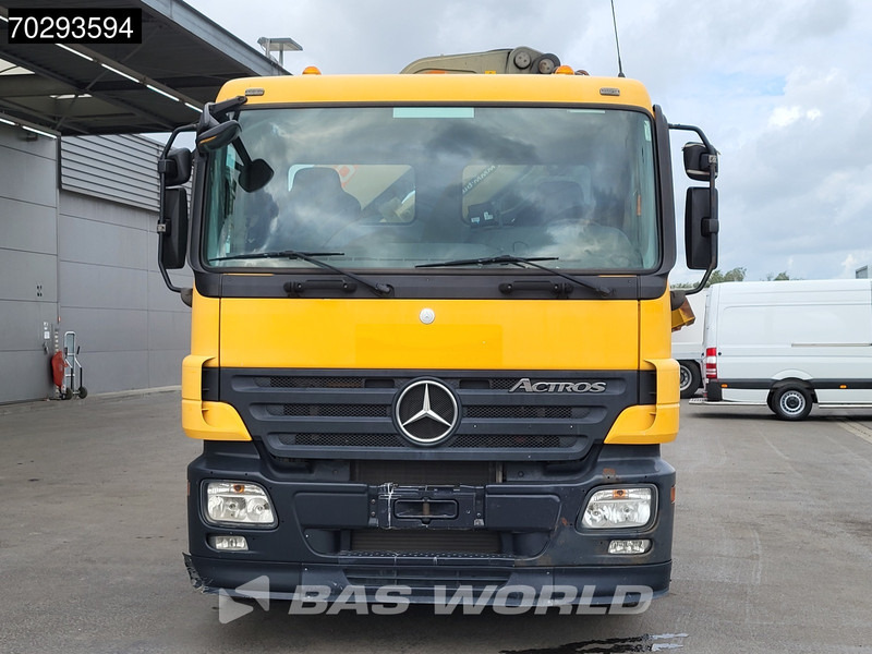 משאית צד נופל/ שטוחה, משאית מנוף Mercedes-Benz Actros 2532 6X2 PM 30 T/M Crane Winch Remote Lift+Steering Axle 3-Pedals: תמונה 13