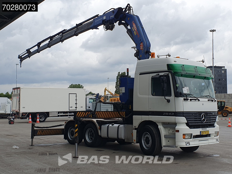 Mercedes-Benz Actros 2543 Actros 6X2 NL-Truck Liftachse 3-Pedals Kran PM 40 SP 2010 Euro 3 - יחידת טרקטור: תמונה 3 Mercedes-Benz Actros 2543 Actros 6X2 NL-Truck Liftachse 3-Pedals Kran PM 40 SP 2010 Euro 3 - יחידת טרקטור: תמונה 3