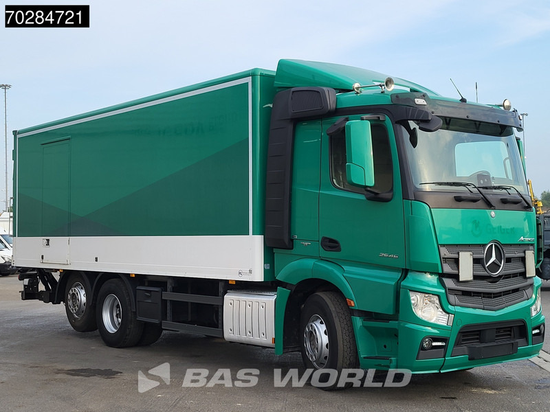 Mercedes-Benz Actros 2545 6X2 1500kg Ladebordwand Retarder Automatic Liftachse ACC Euro 6 - משאית תיבה: תמונה 3 Mercedes-Benz Actros 2545 6X2 1500kg Ladebordwand Retarder Automatic Liftachse ACC Euro 6 - משאית תיבה: תמונה 3