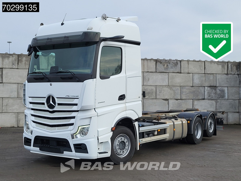 Mercedes-Benz Actros 2553 Actros 6X2 Full Air Retarder Lift Axle Euro 6 - מוביל מכולות/ משאית החלפת גוף: תמונה 1 Mercedes-Benz Actros 2553 Actros 6X2 Full Air Retarder Lift Axle Euro 6 - מוביל מכולות/ משאית החלפת גוף: תמונה 1