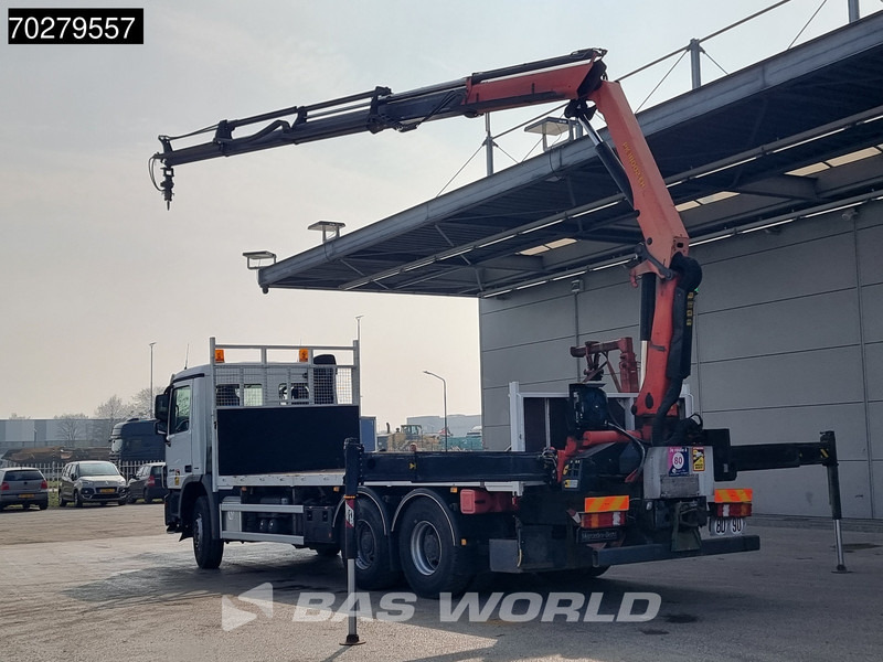 Mercedes-Benz Actros 2641 6X4 Palfinger PK18002-EH Remote Full Steel Euro 5 - משאית צד נופל/ שטוחה, משאית מנוף: תמונה 2 Mercedes-Benz Actros 2641 6X4 Palfinger PK18002-EH Remote Full Steel Euro 5 - משאית צד נופל/ שטוחה, משאית מנוף: תמונה 2