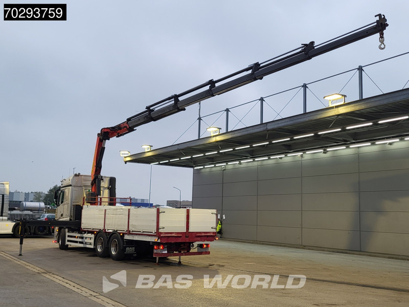 Mercedes-Benz Actros 2653 Actros 6X4 Palfinger PK34002 SH Kran Crane Retarder Xenon Euro 6 - משאית צד נופל/ שטוחה, משאית מנוף: תמונה 2 Mercedes-Benz Actros 2653 Actros 6X4 Palfinger PK34002 SH Kran Crane Retarder Xenon Euro 6 - משאית צד נופל/ שטוחה, משאית מנוף: תמונה 2