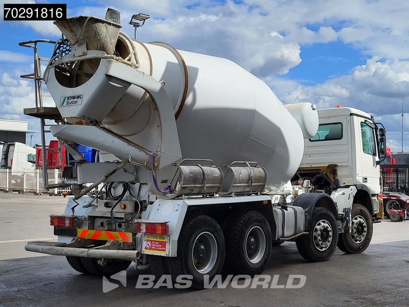 Mercedes-Benz Actros 3236 8X4 9M3 Stetter Mixer Big-Axle 3-Pedals Steelsuspension Euro 3 - משאית מערבלת בטון: תמונה 5 Mercedes-Benz Actros 3236 8X4 9M3 Stetter Mixer Big-Axle 3-Pedals Steelsuspension Euro 3 - משאית מערבלת בטון: תמונה 5