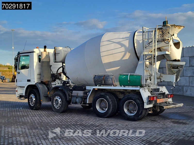 Mercedes-Benz Actros 3236 8X4 9m3 Stetter Mixer Retarder Steelsuspension Big-Axle Euro 3 - משאית מערבלת בטון: תמונה 2 Mercedes-Benz Actros 3236 8X4 9m3 Stetter Mixer Retarder Steelsuspension Big-Axle Euro 3 - משאית מערבלת בטון: תמונה 2