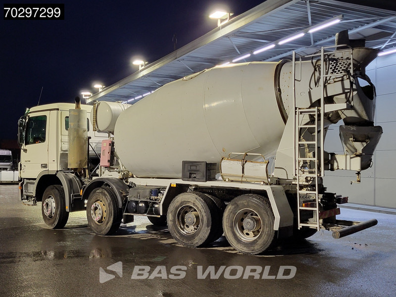 Mercedes-Benz Actros 3236 8X4 9m3 mixer Automatic Steelsuspension Euro 3 - משאית מערבלת בטון: תמונה 2 Mercedes-Benz Actros 3236 8X4 9m3 mixer Automatic Steelsuspension Euro 3 - משאית מערבלת בטון: תמונה 2