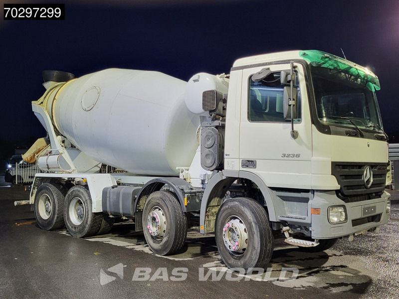 Mercedes-Benz Actros 3236 8X4 9m3 mixer Automatic Steelsuspension Euro 3 - משאית מערבלת בטון: תמונה 3 Mercedes-Benz Actros 3236 8X4 9m3 mixer Automatic Steelsuspension Euro 3 - משאית מערבלת בטון: תמונה 3