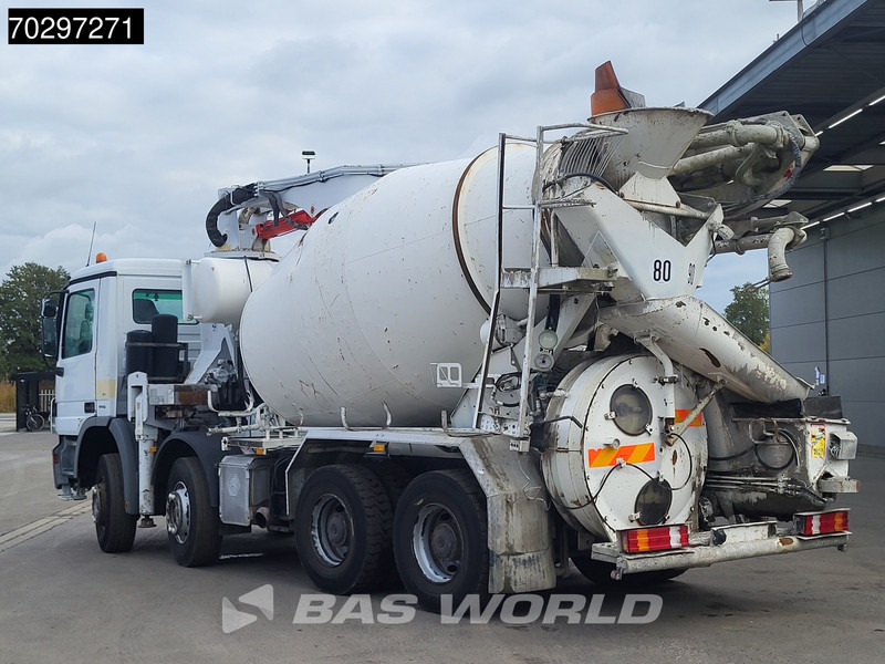 Mercedes-Benz Actros 3241 8X4 7m3 Putzmeister Mixer Big-Axle Steelsuspension 3-Pedals Pompe+Mixer Euro 4 - משאית משאבת בטון: תמונה 2 Mercedes-Benz Actros 3241 8X4 7m3 Putzmeister Mixer Big-Axle Steelsuspension 3-Pedals Pompe+Mixer Euro 4 - משאית משאבת בטון: תמונה 2