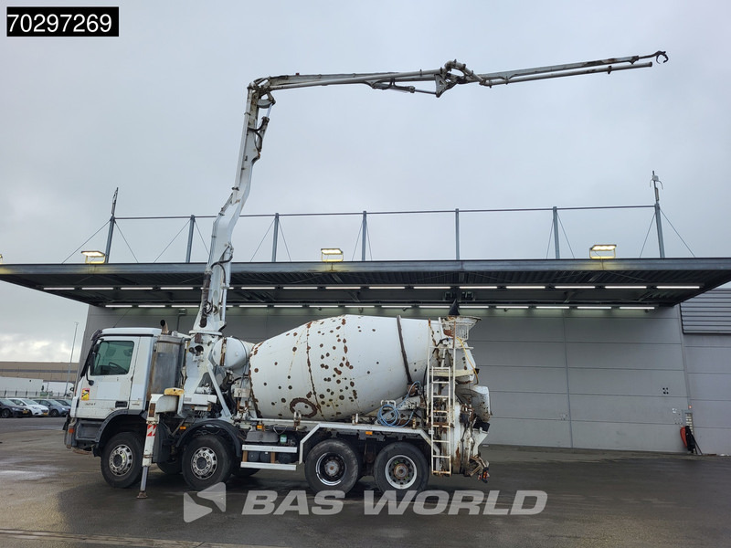Mercedes-Benz Actros 3241 8X4 7m3 Putzmeister Mixer Big-Axle Steelsuspension Automatic Pompe+Mixer Euro 4 - משאית משאבת בטון: תמונה 5 Mercedes-Benz Actros 3241 8X4 7m3 Putzmeister Mixer Big-Axle Steelsuspension Automatic Pompe+Mixer Euro 4 - משאית משאבת בטון: תמונה 5