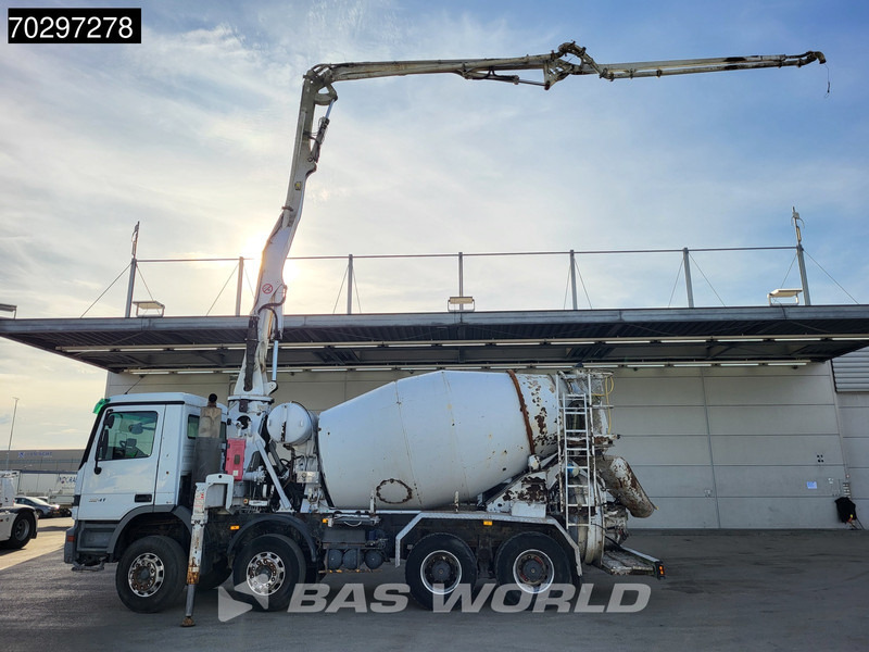 Mercedes-Benz Actros 3241 8X4 Putzmeister TMM 21-G2 PUMI 7m3 Mixer Big-Axle Steelsuspension 3-Pedals Euro 3 - משאית משאבת בטון: תמונה 2 Mercedes-Benz Actros 3241 8X4 Putzmeister TMM 21-G2 PUMI 7m3 Mixer Big-Axle Steelsuspension 3-Pedals Euro 3 - משאית משאבת בטון: תמונה 2
