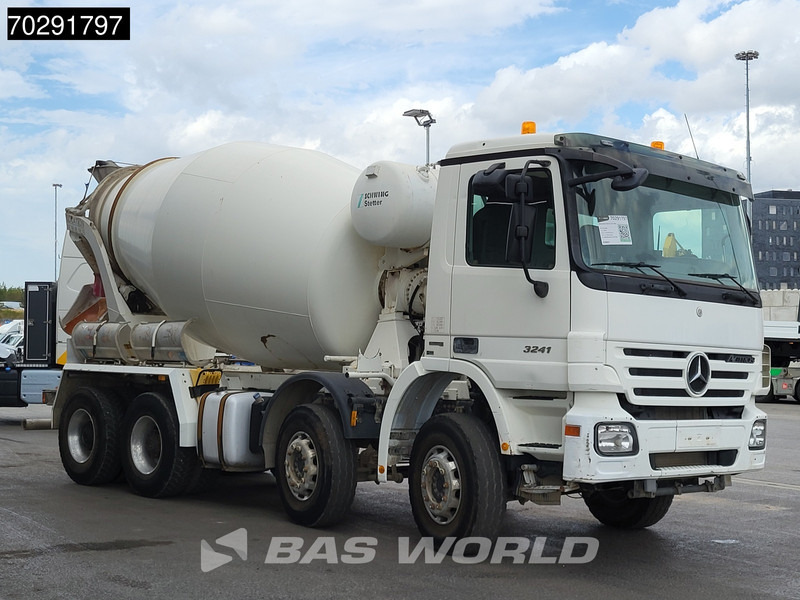 Mercedes-Benz Actros 3241 8X4 Retarder 9m3 Stetter Steelsuspension 3-Pedals Euro 4 - משאית מערבלת בטון: תמונה 3 Mercedes-Benz Actros 3241 8X4 Retarder 9m3 Stetter Steelsuspension 3-Pedals Euro 4 - משאית מערבלת בטון: תמונה 3