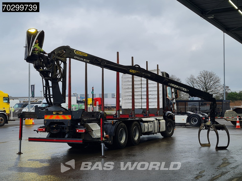 Mercedes-Benz Actros 3353 6X4 Palfinger Epsilon M12Z woodcrane Holztransport Retarder Euro 6 - משאית עץ, משאית מנוף: תמונה 5 Mercedes-Benz Actros 3353 6X4 Palfinger Epsilon M12Z woodcrane Holztransport Retarder Euro 6 - משאית עץ, משאית מנוף: תמונה 5