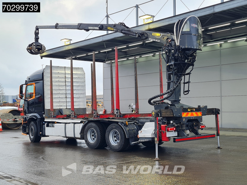 Mercedes-Benz Actros 3353 6X4 Palfinger Epsilon M12Z woodcrane Holztransport Retarder Euro 6 - משאית עץ, משאית מנוף: תמונה 2 Mercedes-Benz Actros 3353 6X4 Palfinger Epsilon M12Z woodcrane Holztransport Retarder Euro 6 - משאית עץ, משאית מנוף: תמונה 2