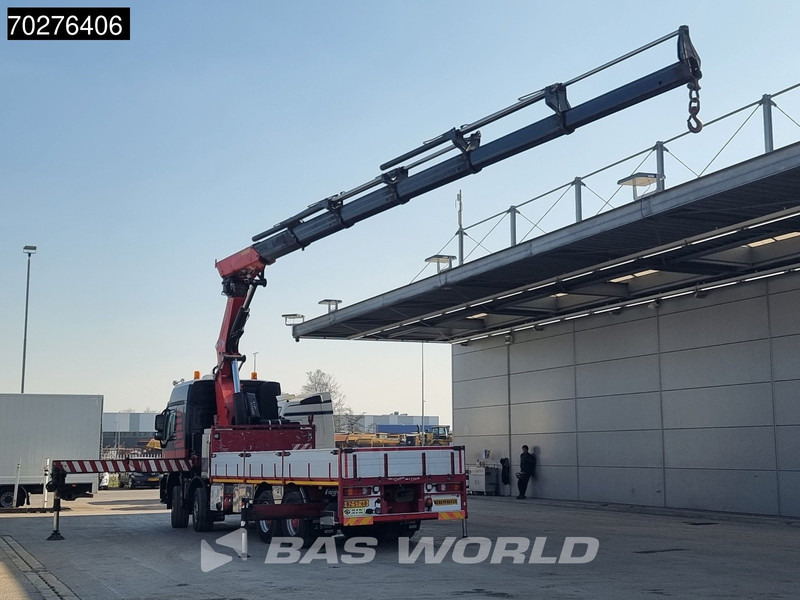 Mercedes-Benz Actros 4146 8X4 FASSI F600AXP.26 Crane Kran NL-Truck Euro 5 - משאית צד נופל/ שטוחה, משאית מנוף: תמונה 2 Mercedes-Benz Actros 4146 8X4 FASSI F600AXP.26 Crane Kran NL-Truck Euro 5 - משאית צד נופל/ שטוחה, משאית מנוף: תמונה 2