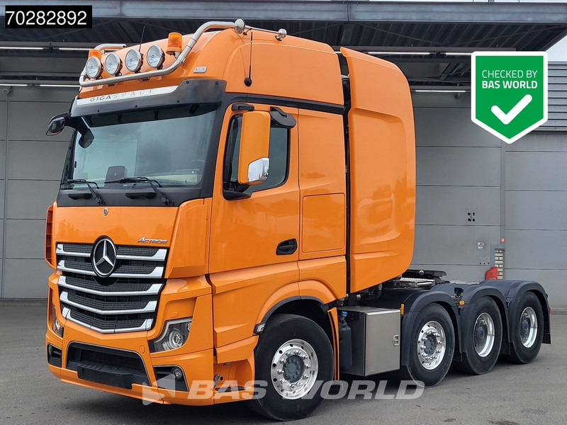 Mercedes-Benz Actros 4163 8X4 180T GigaSpace Retarder Hydrauliek BigAxle Alcoa´s - יחידת טרקטור: תמונה 1 Mercedes-Benz Actros 4163 8X4 180T GigaSpace Retarder Hydrauliek BigAxle Alcoa´s - יחידת טרקטור: תמונה 1