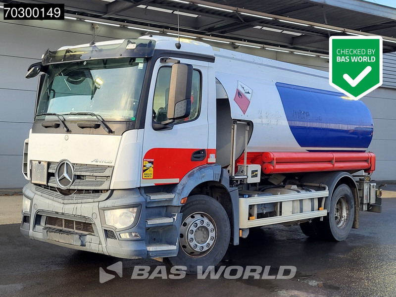 Mercedes-Benz Antos 1824 4X2 13.500Liter Fuel tanker ADR Automatic Euro 6 - משאית מכל: תמונה 1 Mercedes-Benz Antos 1824 4X2 13.500Liter Fuel tanker ADR Automatic Euro 6 - משאית מכל: תמונה 1